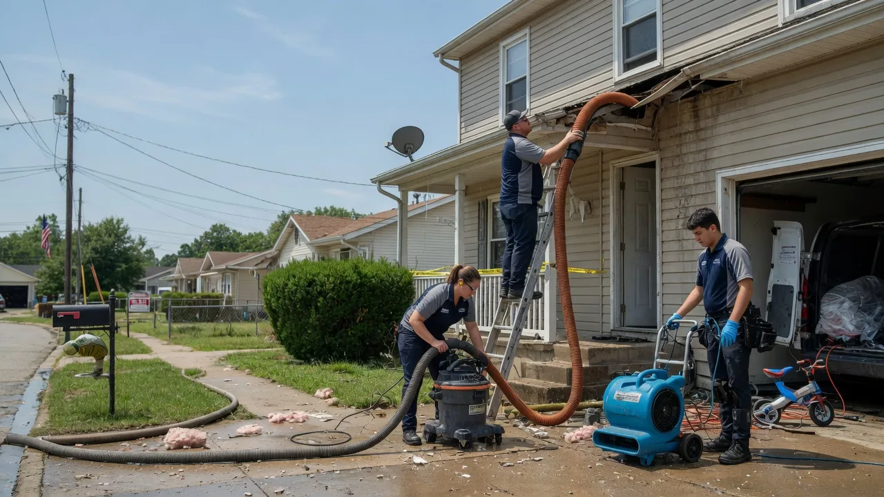 Water Damage Restoration in Bronson, KS near me